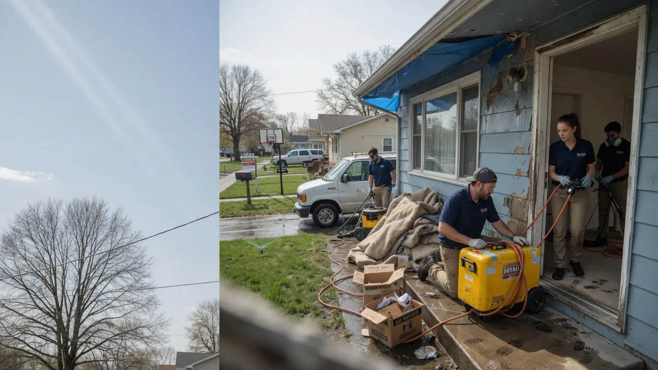 Basement Flood Cleanup in Pequannock, NJ near me